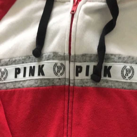 PINK red Hoodie - Picture 3 of 4